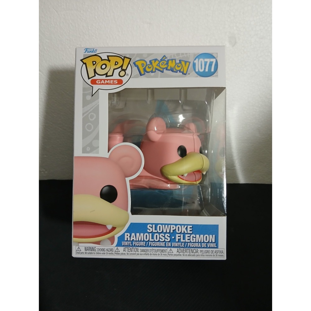 Funko Pop! Games Pokémon Slowpoke #1077 Vinyl Figure
